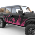 DESERT LANDSCAPE BODY GRAPHIC DECAL FITS 2024 FORD BRONCO 4 DOOR