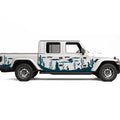 Desert And Cactus Decal For Jeep Gladiator