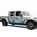 Desert And Cactus Decal For Jeep Gladiator