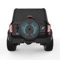DOLPHIN HEART BLACK TIRE COVER