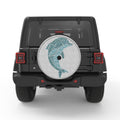 DOLPHIN WHITE TIRE COVER
