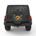 DONT LET THEIR ENERGY CHANGE YOURS BLACK CARBON FIBER TIRE COVER