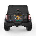 DONT LET THEIR ENERGY CHANGE YOURS BLACK TIRE COVER