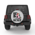 DONT PISS ME OFF UNICORN WHITE TIRE COVER