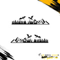DRAGON MOUNTAINS FOREST SIDE GRAPHIC DRIVER & PASSENGER DECALS