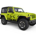 DRAGON FOREST MOUNTAINS BODY GRAPHIC DECAL FITS 2005-2017 JEEP WRANGLER 2 DOOR JKU
