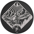 EAGLE SCENE BLACK TIRE COVER