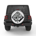 EAGLE SCENE BLACK TIRE COVER