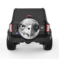 EAGLE STARE BLACK CARBON FIBER TIRE COVER