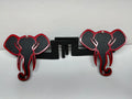 ELEPHANT FOOT PEGS FOR JEEP WRANGLER AND JEEP GLADIATOR in Red Color