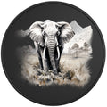 ELEPHANT BLACK TIRE COVER