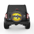 ELEPHANT WILDLIFE BLACK CARBON FIBER TIRE COVER
