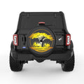 ELEPHANT WILDLIFE BLACK TIRE COVER