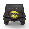 ELEPHANT WILDLIFE BLACK CARBON FIBER TIRE COVER