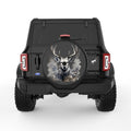 ELK DEER BLACK TIRE COVER