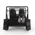 ELK DEER BLACK TIRE COVER FOR MOKE