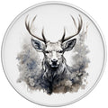 ELK DEER WHITE TIRE COVER