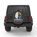 EMBRACE NEURODIVERSITY BLACK CARBON FIBER TIRE COVER