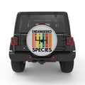 ENDANGERED SPECIES WHITE TIRE COVER