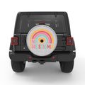 END THE STIGMA WHITE TIRE COVER