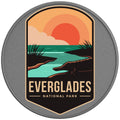 EVERGLADES SILVER CARBON FIBER TIRE COVER
