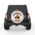 EVERY THANKSGIVING I GIVE MY FAMILY THE BIRD PEARL  WHITE CARBON FIBER TIRE COVER