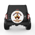 EVERY THANKSGIVING I GIVE MY FAMILY THE BIRD WHITE TIRE COVER
