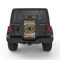 ELKAHOLIC ON THE ROAD TO RECOVERY BLACK CARBON FIBER TIRE COVER