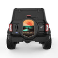 EVERGLADES BLACK TIRE COVER