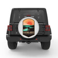 EVERGLADES SILVER CARBON FIBER TIRE COVER