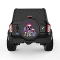 EXPENSIVE DIFFICULT TALKS BACK BLACK TIRE COVER
