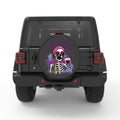 EXPENSIVE DIFFICULT TALKS BACK BLACK CARBON FIBER TIRE COVER