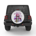 EXPENSIVE DIFFICULT TALKS BACK BLACK TIRE COVER