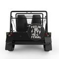 FEELING FERAL BLACK CARBON FIBER TIRE COVER FOR MOKE