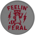 FEELING FERAL SILVER CARBON FIBER TIRE COVER