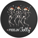 FEELING JOLLY BLACK TIRE COVER