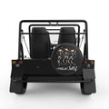 FEELING JOLLY BLACK CARBON FIBER TIRE COVER FOR MOKE