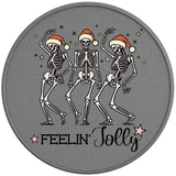 FEELING JOLLY SILVER CARBON FIBER TIRE COVER