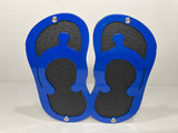 FLIP FLOPS HITCH COVER FOR ANY 2 INCH RECEIVER in BLUE For Jeep Wrangler JL and JK and JT