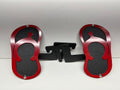 FLIP FLOP FOOT PEGS FOR JEEP WRANGLER AND JEEP GLADIATOR in Red Color