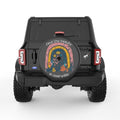 FIND BEAUTY IN EVERYDAY BLACK CARBON FIBER TIRE COVER