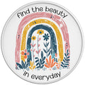 FIND BEAUTY IN EVERYDAY WHITE TIRE COVER
