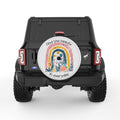 FIND BEAUTY IN EVERYDAY PEARL  WHITE CARBON FIBER TIRE COVER