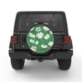 FIND JOY IN THE LITTLE THINGS PEARL  WHITE CARBON FIBER TIRE COVER
