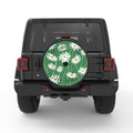 FIND JOY IN THE LITTLE THINGS BLACK CARBON FIBER TIRE COVER