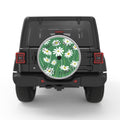 FIND JOY IN THE LITTLE THINGS WHITE TIRE COVER