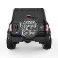 FIND YOURSELF AND BE THAT BLACK CARBON FIBER TIRE COVER