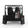 FIRE FIGHTER FLAG BLACK TIRE COVER FOR MOKE