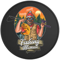 FISHING MANIAC BLACK TIRE COVER
