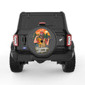 FISHING MANIAC BLACK CARBON FIBER TIRE COVER